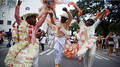 New Orleans: Bunte Parade zum Gedenken an Katrina-Opfer