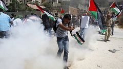 Israelische Armee geht gewaltsam gegen Demonstranten im Westjordanland vor