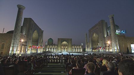 Traditional music festival fills Samarkand with oriental melodies