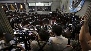 Guatemalan congress votes to strip president of immunity