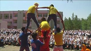 Learning circus skills in a danger zone