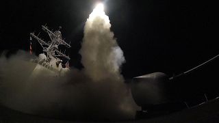 Image: Tomahawk Missile Strike Syria 2017