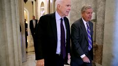 Image: U.S. Sen. John McCain (R-AZ) and Sen. Lindsey Graham (R-SC)