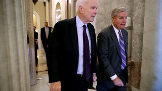 Image: U.S. Sen. John McCain (R-AZ) and Sen. Lindsey Graham (R-SC)