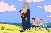 Le dessinateur grec Yannis Antonopoulos rend hommage au petit Aylan