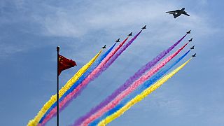 Gewaltige Militärparade in Peking: "Wir Chinesen lieben den Frieden"