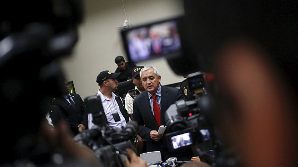 Guatemala: ex-presidente Otto Pérez em prisão provisória Guatemala: ex-presidente Otto Pérez em prisão provisória