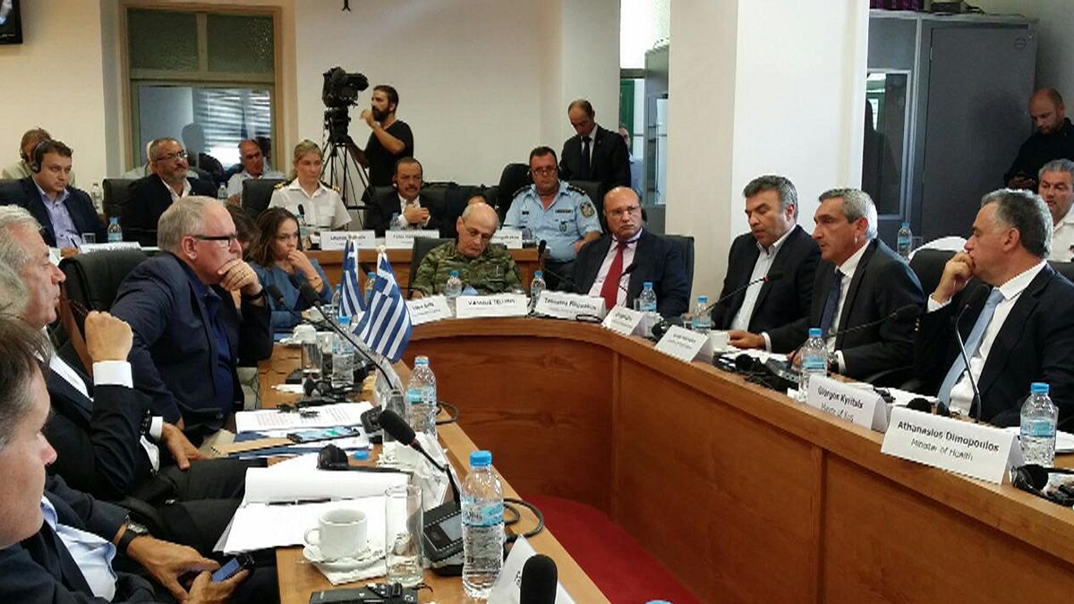 سفر مقامات عالی رتبه کمیسیون اروپا به یونان