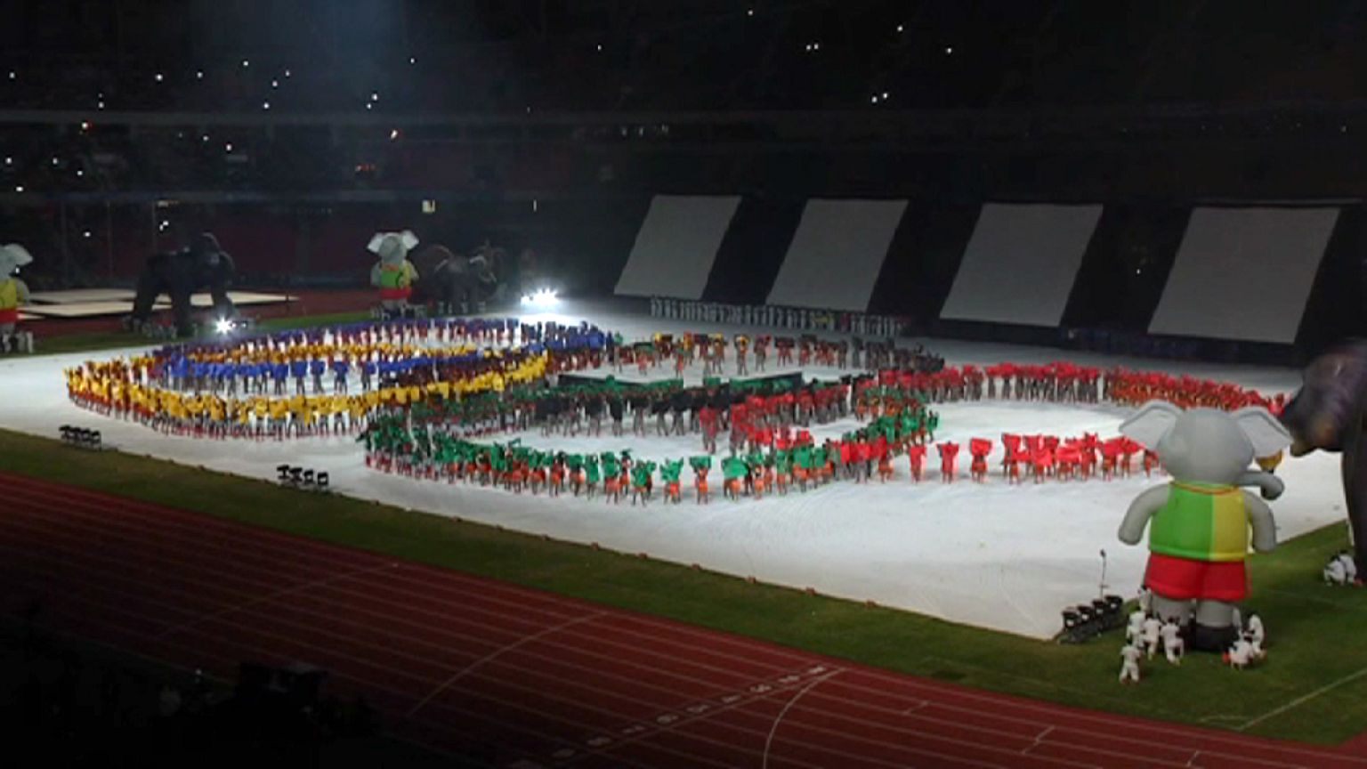 Kongo'da düzenlenen 11. Afrika Oyunları başladı