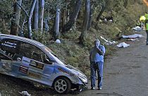 Fatal rally crash in Spain as car ploughs into spectators
