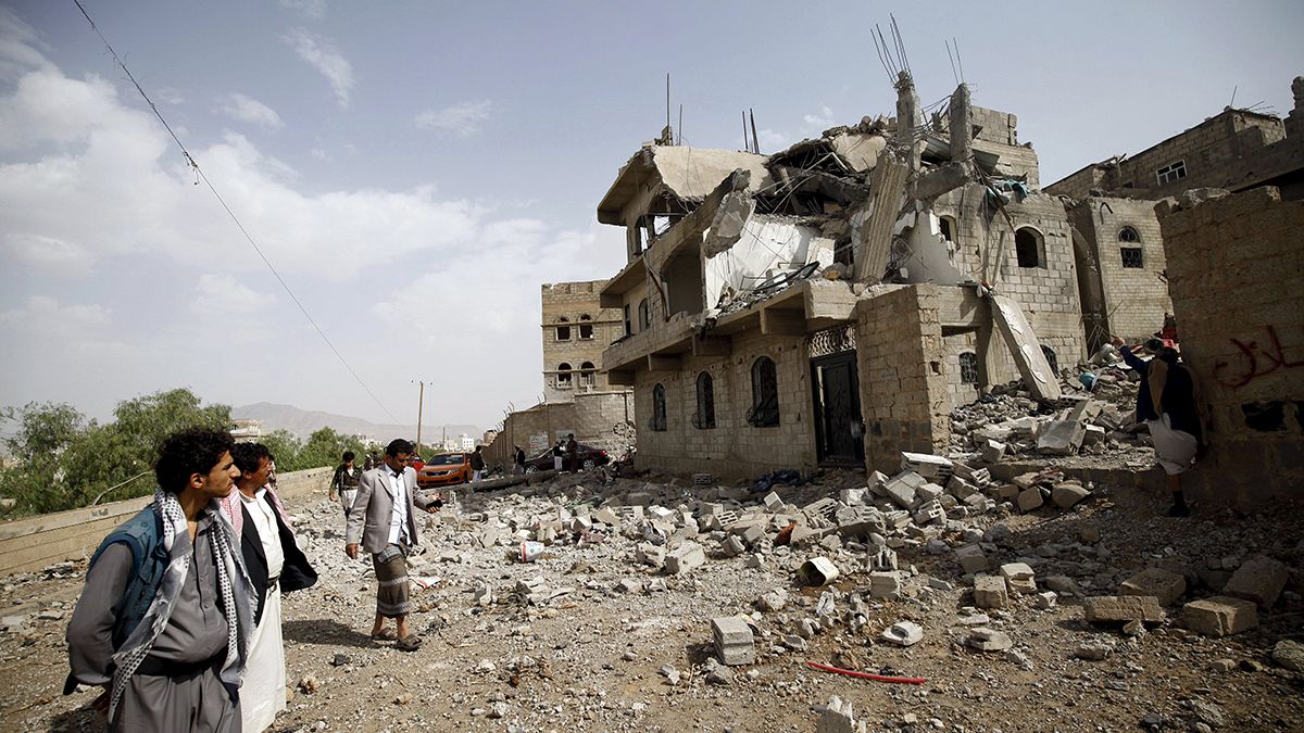 غارات جوية مكثّفة لقوات التحالف في اليمن