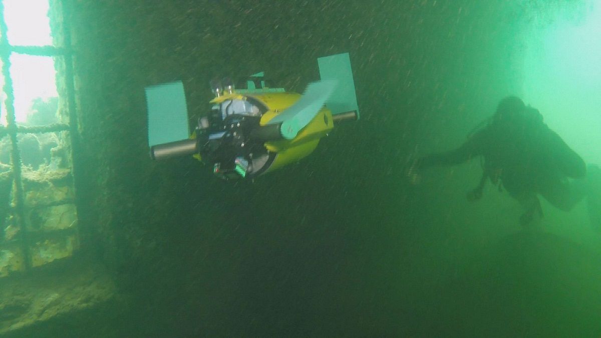 Nuevos robots subacuáticos que ayudan a los arqueólogos