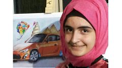 مقابلة مع  العراقية نرمين أياد الفائزة بجائزة تويوتا "سيارة الأحلام" في العراق