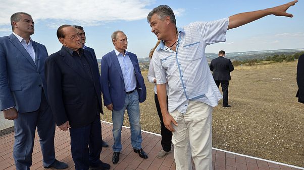 Visita privada a Crimea de Silvio Berlusconi Visita privada a Crimea de Silvio Berlusconi
