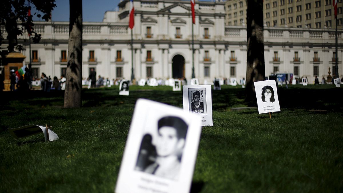 مراسم چهل و دومین سالگرد کودتای خونین علیه آلنده در شیلی