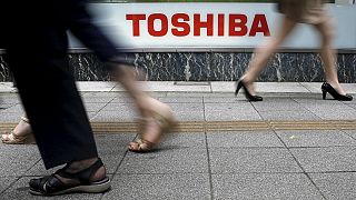 Toshiba hit by record fine over scandal as sales slump