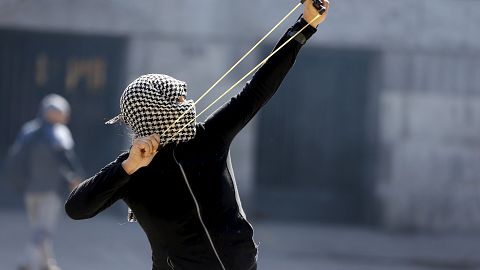 Protestas en Chile en el 42 aniversario del golpe de Pinochet