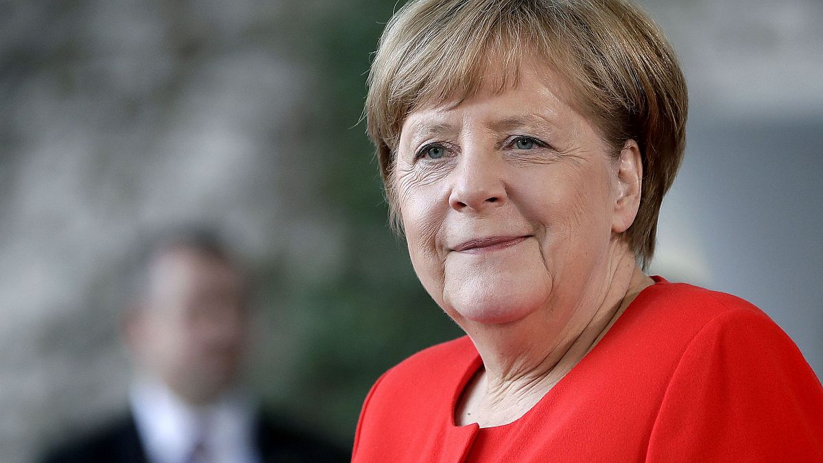 Image: German Chancellor Angela Merkel