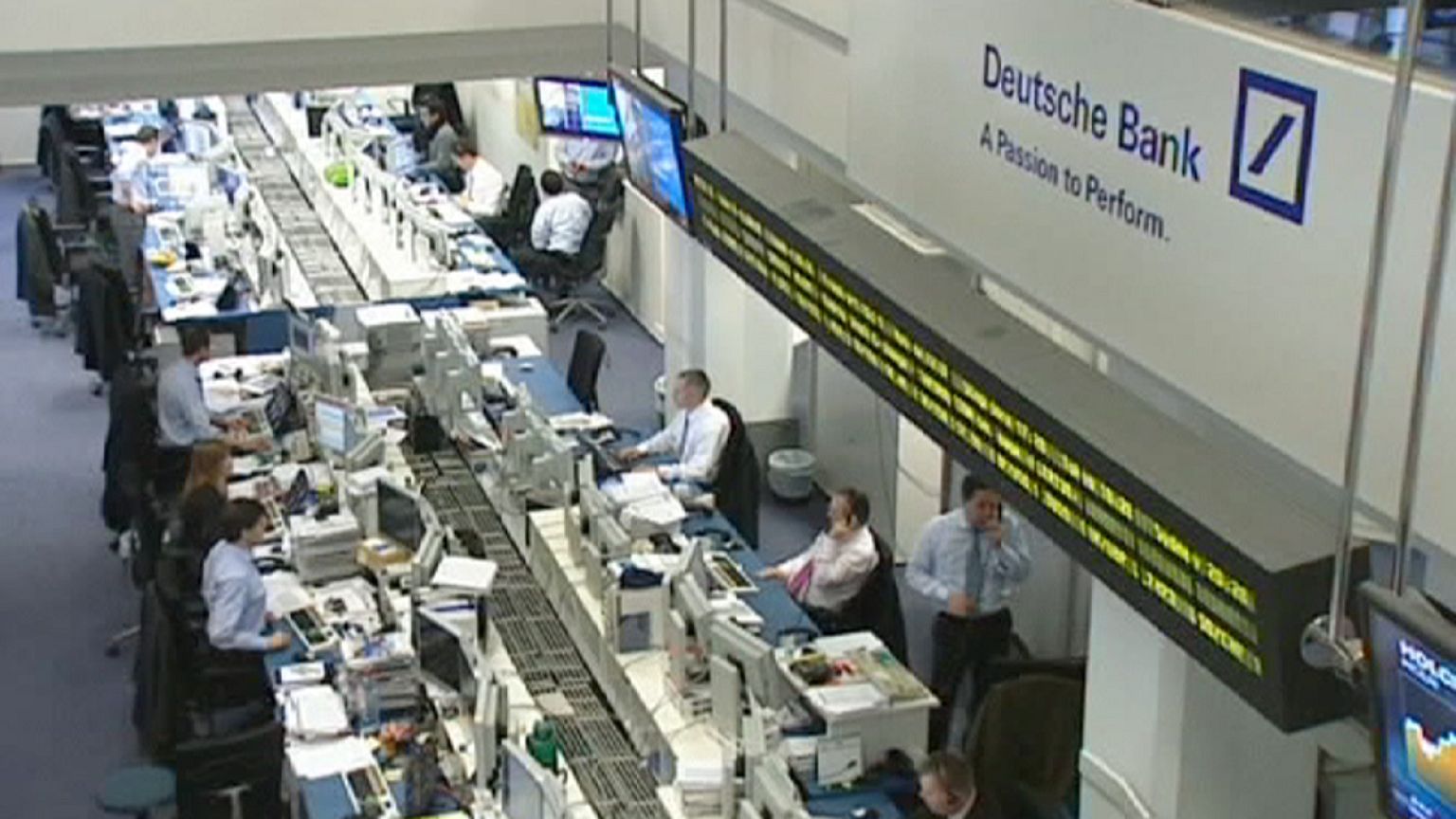 Deutsche Bank podría suprimir 23.000 empleos, un cuarto de la plantilla