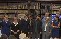 Renzi presenta alla stampa i 20 direttori dei musei nazionali