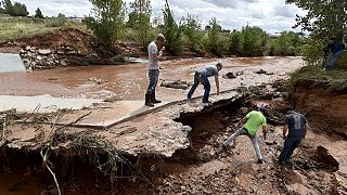 15 muertos en inundaciones repentinas entre Utah y Arizona