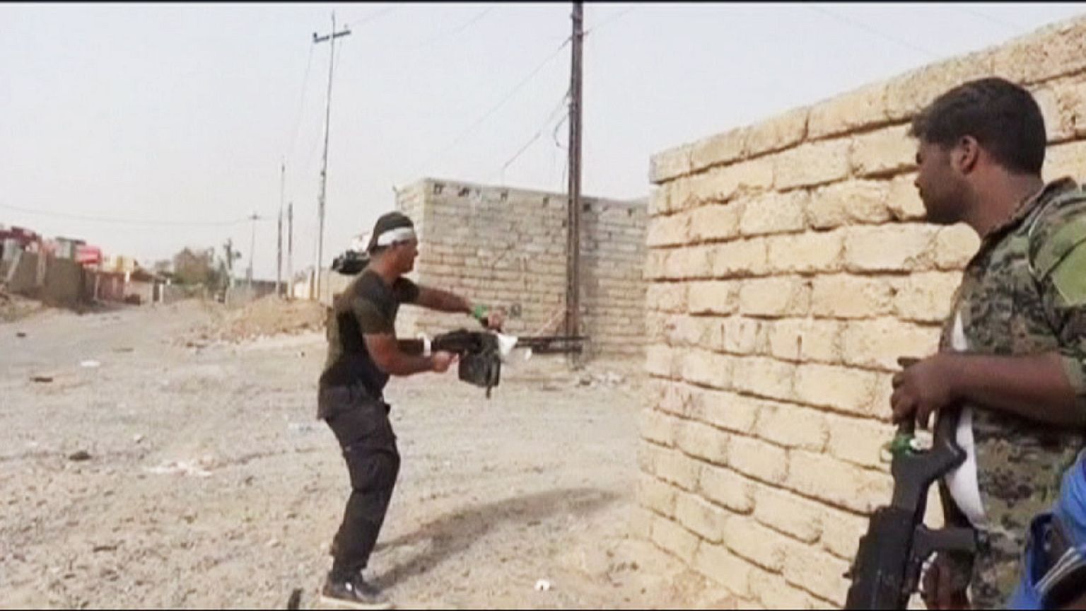 En primera línea en la batalla contra el grupo Estado Islámico en el norte de Irak