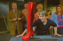 "Kinky Boots" müzikali Londra'da sanatseverlerle buluştu