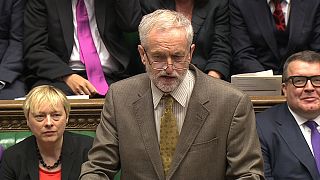 Jeremy Corbyn makes his first appearance as Leader of the Labour Party at Prime Minister's Question Time