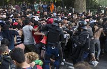 Az ENSZ főtitkárát sokkolta a rendőrök fellépése Röszkénél