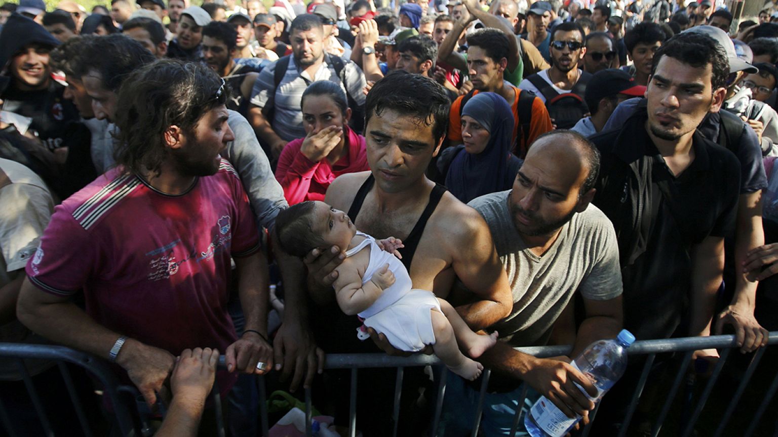 Refugiados: Tensão na Croácia