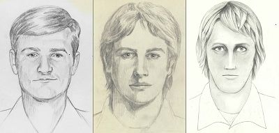 FBI sketches of East Area Rapist/Golden State Killer.