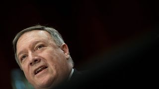 Image: CIA Director Mike Pompeo testifies before a Senate Foreign Relations