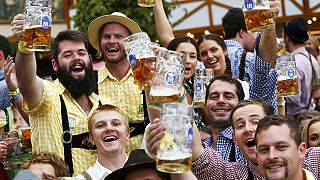 "O´zapft is" beim Münchner Oktoberfest