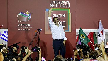 Greeks back Tsipras once more as Syriza surges to election victory