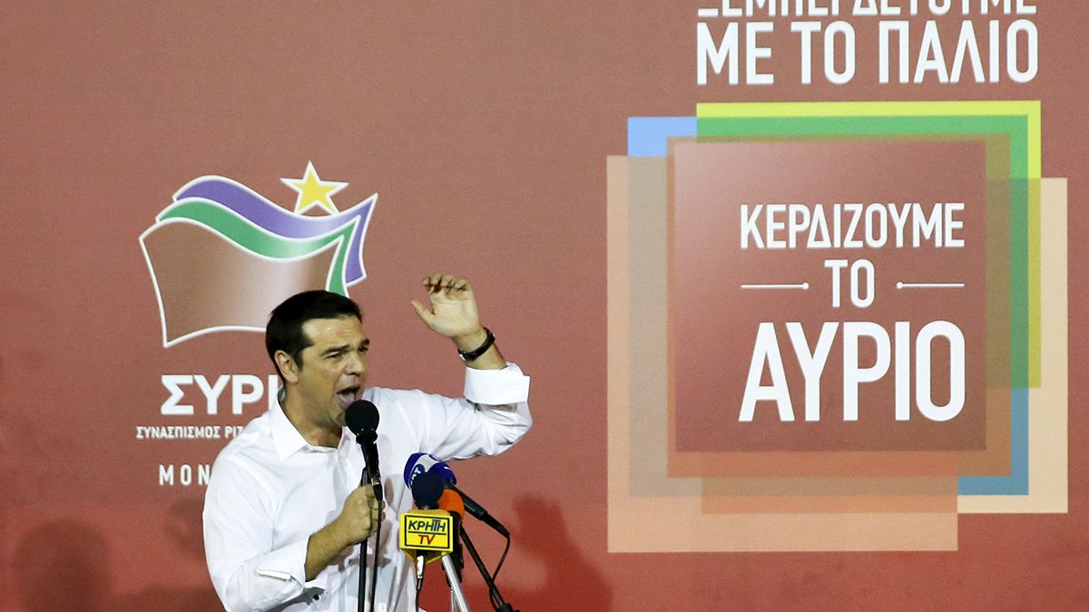 Législatives grecques : pari tenu pour Tsipras qui remporte le scrutin