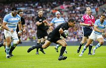 Rugby World Cup 2015: New Zealand labour to beat Argentina 26-16