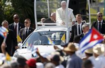 Papst Franziskus im kubanischen Holguín