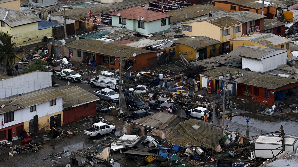 زمین لرزه ۶.۵ ریشتری شیلی را دوباره لرزاند