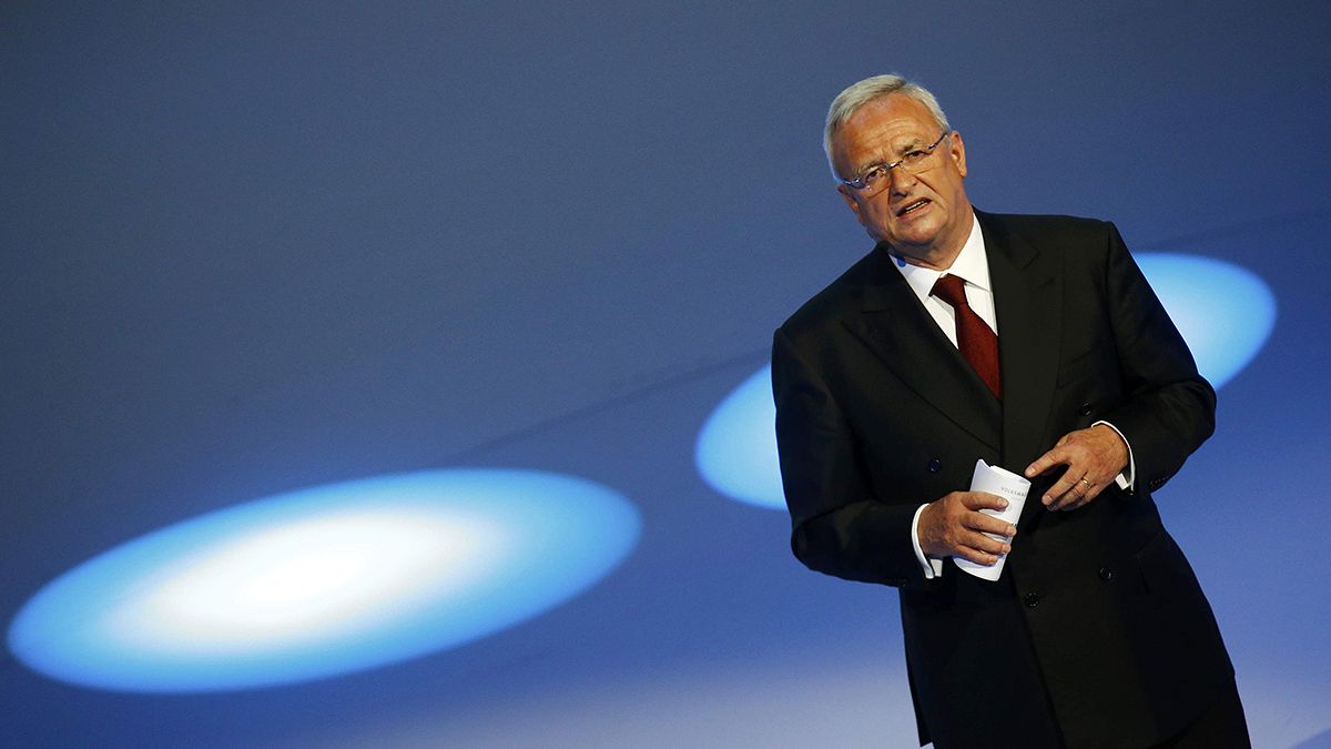 Volkswagen CEO in eye of emissions scandal storm