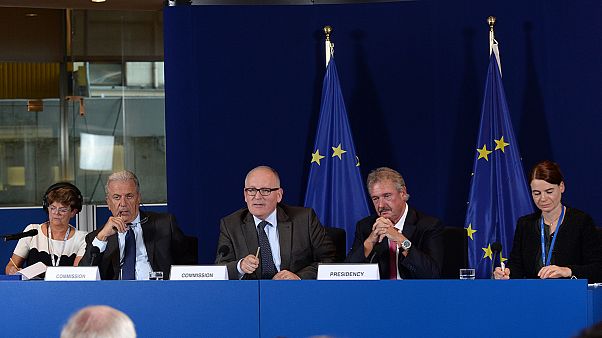 L'UE s'accorde sans unanimité sur la répartition des réfugiés L'UE s'accorde sans unanimité sur la répartition des réfugiés