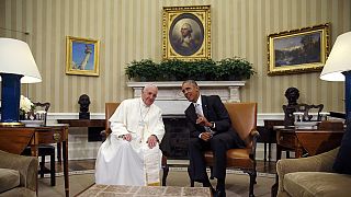 Papa e Obama em simbiose perfeita