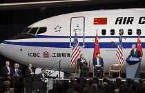 Boeing annonce une commande record de Pékin
