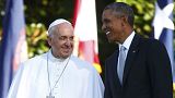 Papst Franziskus und Obama treffen sich im Weißen Haus