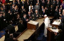 Papa ABD Kongresi'ne hitap etti