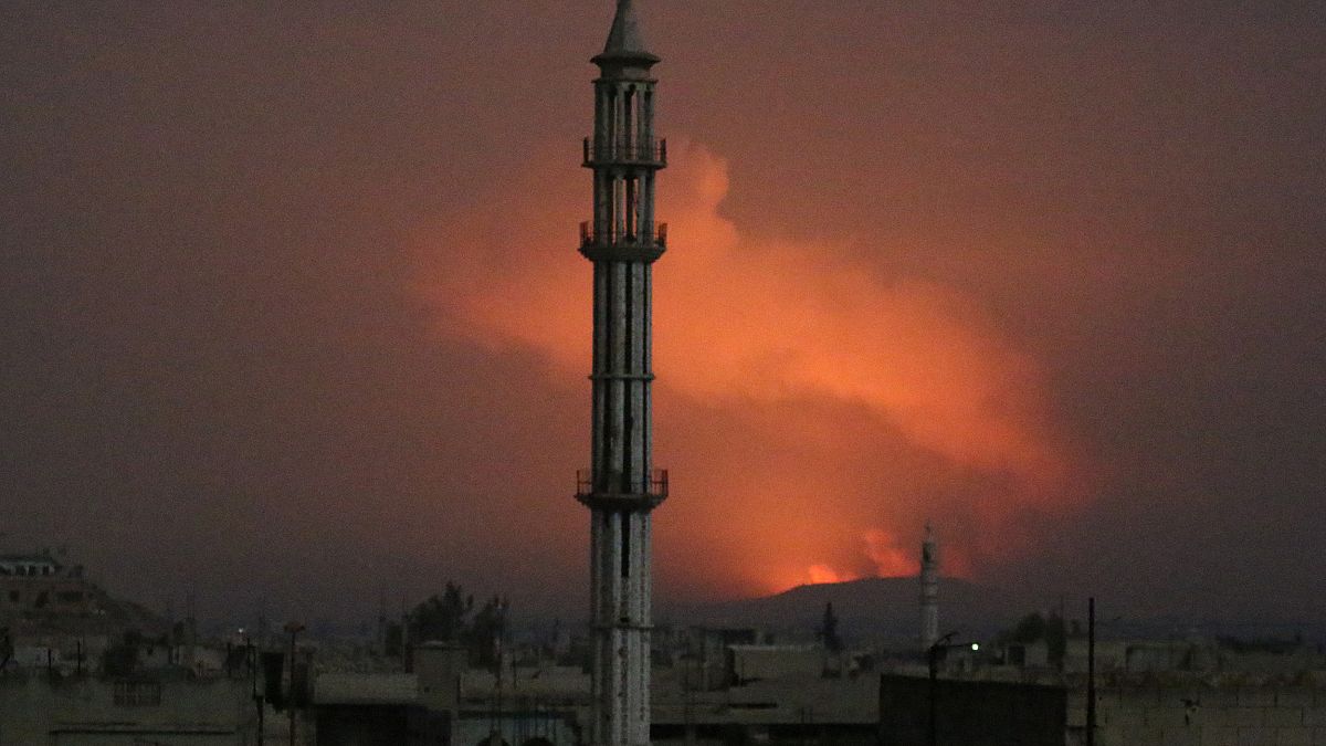 Rockets hit Assad regime's military positions in Syria
