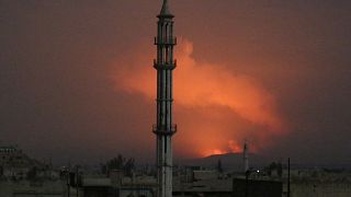 Rockets hit Assad regime's military positions in Syria