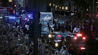 البابا فرانسيس يصل إلى نيويورك المحطة الثانية ضمن زيارته للولايات المتحدة