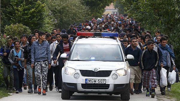 A Magyar Vöröskereszt ételt osztott a menekülteknek A Magyar Vöröskereszt ételt osztott a menekülteknek