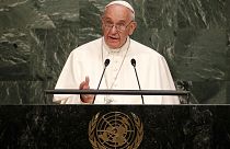 Franziskus kritisiert bei UN-Rede "grenzenloses Streben nach Macht und materiellem Wohlstand"