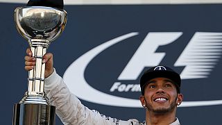 Hamilton brilla en el Gran Premio de Japón de F1